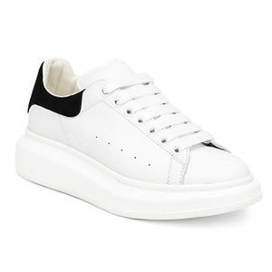 Alexander McQueen Mens White Oversized Sneakers size 41